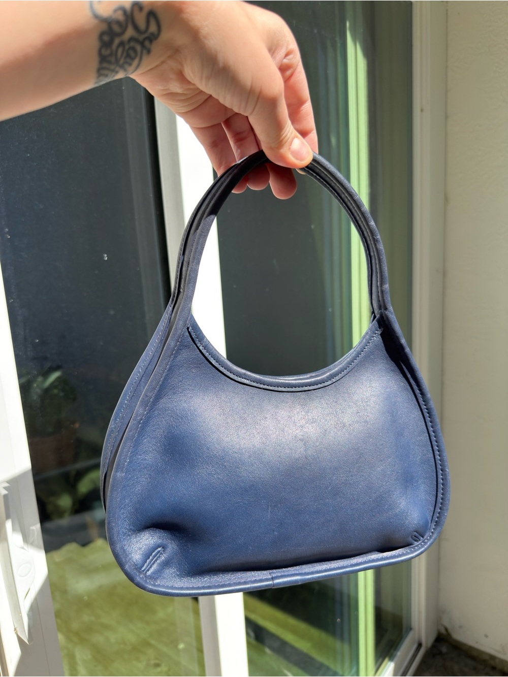 Rare Vintage Coach 9027 Ergo Mini - Navy Blue